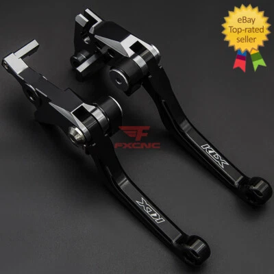 Palancas de embrague de freno para Kawasaki KLX450R 2008-2015 logotipo KLX pivote CNC moto de cross Foto 1 de 4