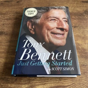 SIGNED 1st/1st TONY BENNETT Just Getting Started NEAR FINE/NEAR FINE NEW - Picture 1 of 9