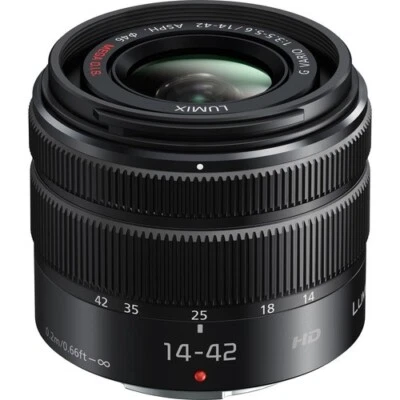 (Open Box) Panasonic Lumix G Vario 14-42mm f/3.5-5.6 II Mega OIS Zoom Lens #2 - Image 1 of 2