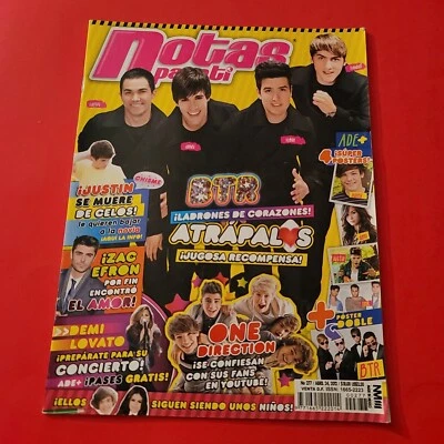 Big Time Rush Danna Paola Justin Bieber Demi Lovato Zac Efron One Direction Jari - Image 1 of 4