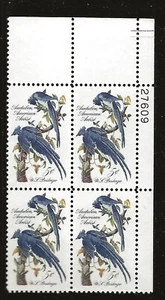 US Scott #1241, Plate Block #27609 1963 Audubon 5c FVF MNH Upper Right - Picture 1 of 1