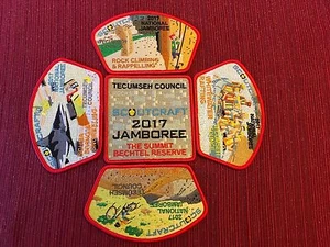 2017 NATIONAL JAMBOREE TECUMSEH COUNCIL SET - Imagen 1 de 1