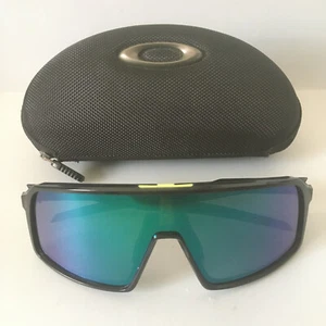 OAKLEY Sutro Sunglasses Black Ink Frame Prizm Jade Iridium Lens 9406-0337 Sports - Picture 1 of 20