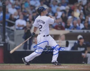 SCOTT HAIRSTON  LOS ANGELES DODGERS SIGNED AUTOGRAPHED 8X10 PHOTO W/ COA - Picture 1 of 1
