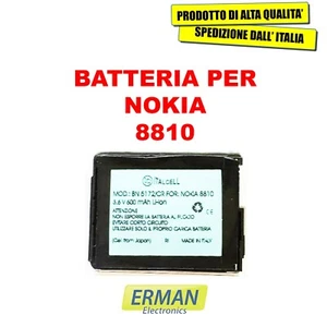 BATTERIA PER NOKIA 8810 3,6V 600mAh - Foto 1 di 1