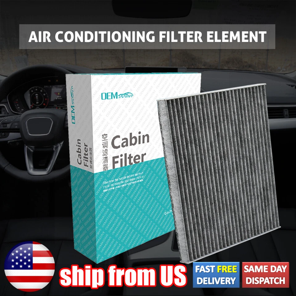 For Hyundai Sonata Santa Fe Kia Sedona Optima Activated Carbon Cabin AirFilter. Foto 1 de 4