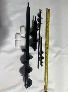 Garden augers spiral drill bits 5 Bits Various Sizes See Pics 5 Pack - Picture 1 of 6