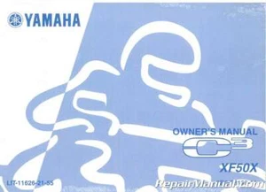 2008 Yamaha XF50 C3 Scooter Owners Manual : LIT-11626-21-55 - Picture 1 of 1