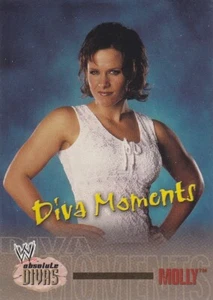 MOLLY HOLLY (Rare! GOLD PARALLEL Card #68) 2002 WWE Absolute Divas - Picture 1 of 1