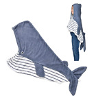 SETOCRAFT JAPAN Wearable Microfiber Bath Towel : Whale Design