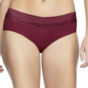 Warner's No Muffin Top Lace Trim Hipster 5609J 5 6 8 9 10 NWT - Picture 1 of 20