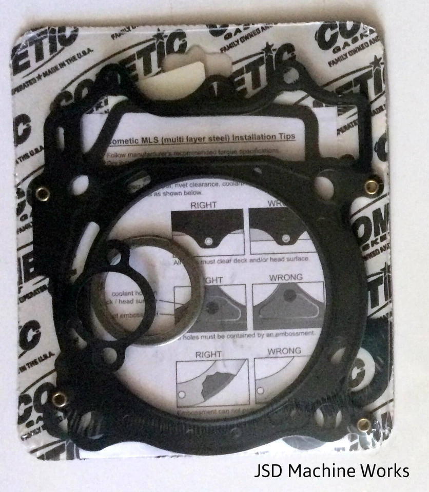 06-09 Suzuki LTR450 LTR 450 95.5mm Stock Bore Cometic Top End Gasket Kit C3208 - Image 1 of 1