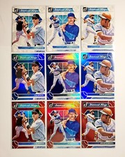 2023 Panini Donruss Diamond Kings, Blue Holo & Red Holo #'d Version YOU PICK!
