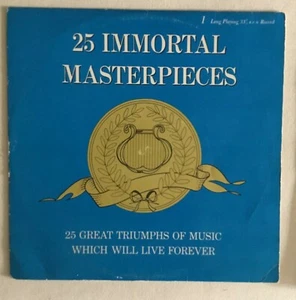 25 Immortal Masterpieces VG+ - Picture 1 of 6