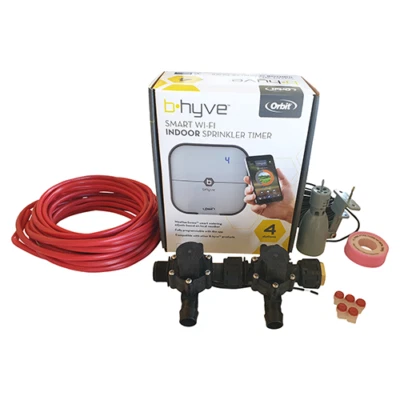 Orbit B-hyve WiFi Controller 4 Station-2x 19mmManifold Valves & Wire -FreeSensor - Image 1 of 4