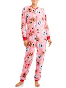 Rudolph Women's and Women's Plus Union Suit - Picture 1 of 3