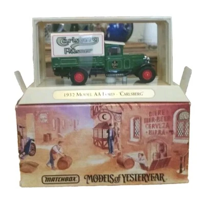 MATCHBOX Modelos de Antaño Carlsberg Pilsner 1932 Ford Modelo AA (1993) Foto 1 de 4