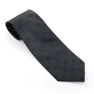 Freemasons Black 100% Silk Masonic Tie - Picture 1 of 3