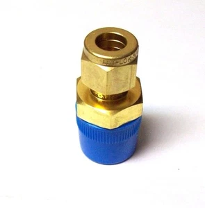Letlok 3/8" Tube OD x 1/2 Male NPT Male Connector Brass Compression <6MC8-B - Picture 1 of 1