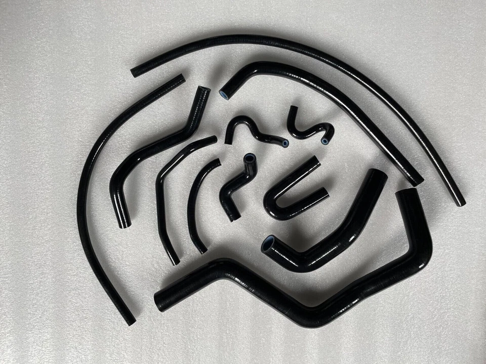 ПОБЕДИТЕЛЬ ГОНКИ СИЛИКОНОВЫЙ ЧЕРНЫЙ ШЛАНГ ПОДХОДИТ Honda Acura Integra GS/LS/RS B18B1 DB7/DC4 - Изображение 1 из 4