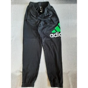 Adidas Herren Medium drei Streifen Logo Kordelzug elastische Taille Jogginghose unbedruckt - Bild 1 von 7
