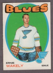 1971-72 O-Pee-Chee Hockey Card #81 Ernie Wakely - Bild 1 von 2