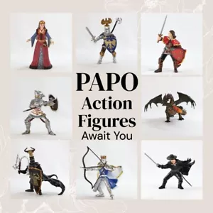 Papo Action Figures - You Choose from Many Great Pre-Owned Figures - Pick One - Picture 1 of 173