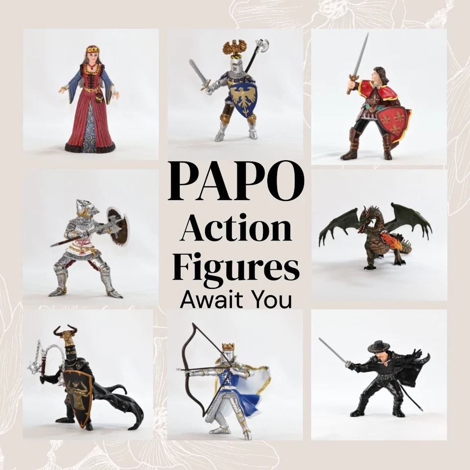 Figuras de acción Papo - Tú eliges entre muchas grandes figuras usadas - Elige una Foto 1 de 1