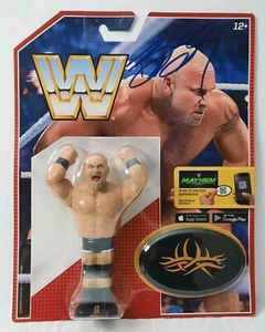 WWE Goldberg Mattel Retro Series 3 signed handsigniert WWF WCW Hasbro Style AEW - Bild 1 von 11