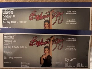 2 x Badmomzjay Tickets für Köln am 10.12.2024 Barzahlung bitte - Bild 1 von 1
