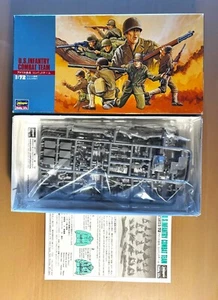 HASEGAWA 31129 - U.S. INFANTRY COMBAT TEAM - 1/72 PLASTIC KIT - Picture 1 of 1