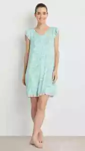 Ellen Tracy Damen Kurz Flatterärmel Negligee, Paisley Übergröße:XXL Neu mit Etikett - Bild 1 von 14