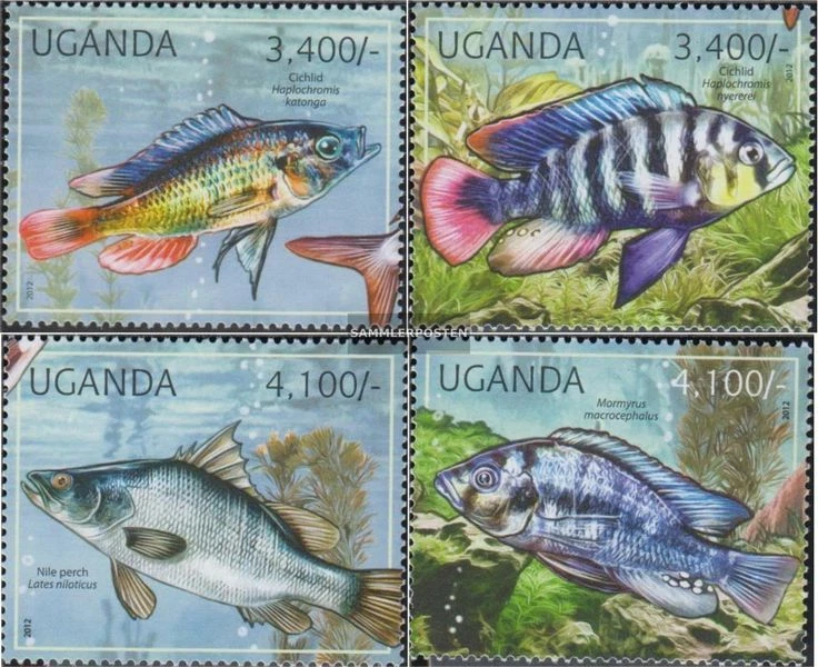 uganda 2775-2778 MNH 2012 Freshwater Fish - Image 1 of 1