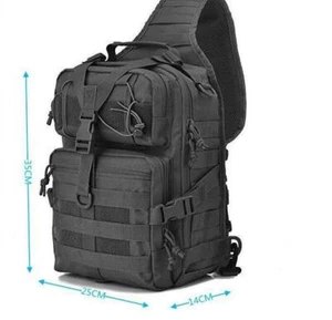 Bolso táctico Molle para el hombro al aire libre camping senderismo viaje bandolera mochila - Imagen 1 de 11
