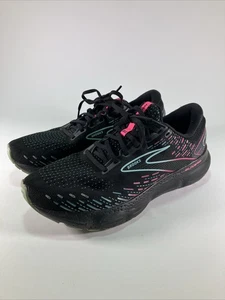 Brooks Glycerin 20 Womens 11 B Black Athletic Shoes Lace Up Low Top Sneakers - Picture 1 of 7