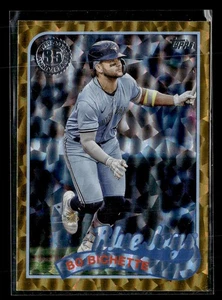 2024 Topps Bo Bichette 1989 35th Anniversary Foil Gold /50 #89B-21 UX620 - Picture 1 of 2