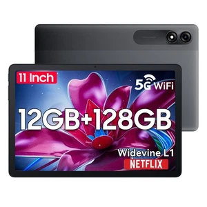 Blackview Tab 90 WiFi Android 15 Tablet 11" 12GB+128GB (TF 1TB) 8200mAh NETFLIX - Afbeelding 1 van 8