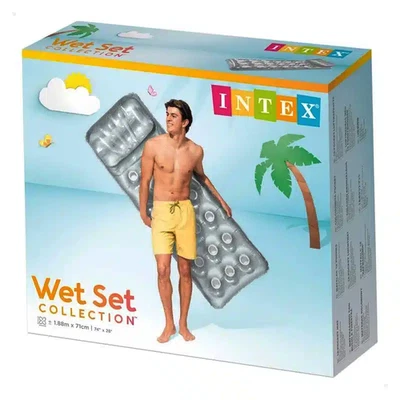 1  INTEX 58894 Luftmatratze Suntanner Mat - Lounge Wasserliege Pool Strand Meer - Bild 1 von 4