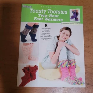 NEEDLECRAFT SHOP Toasty Tootsies Two-Hour Foot Warmers 8 Designs 843451 Hatfield - Picture 1 of 2