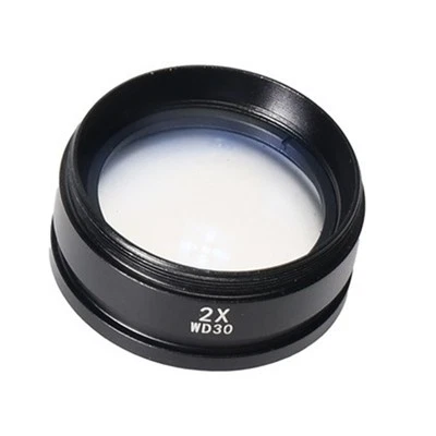 Objectif microscope 2 0X largement compatible avec construction en alliage d'alu - Photo 1/4