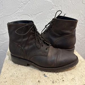 Thursday Boot Company Captain Leder geölt Tabak Stormking Lug Sohlen Größe 12 - Bild 1 von 9