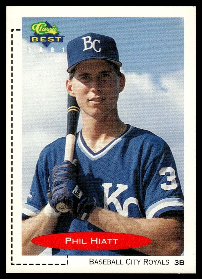 1991 Classic Best Phil Hiatt Baseball City Royals #151 - Image 1 of 2