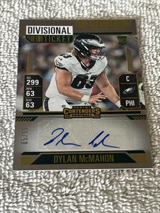 DYLAN MCMAHON 2024 CONTENDERS BIGLIETTO DIVISIONALE ROOKIE RC AUTO /99 - Foto 1 di 2