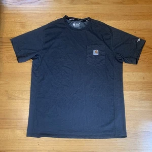 Carhartt Force Relaxed Fit Front Pocket Short Sleeve T-Shirt Gray Men’s Large - Picture 1 of 7
