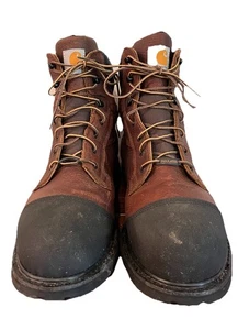 Carhartt Work Boots Waterproof Insulated Size Mens 15 Wide 6” Shoes CMR6859 - Picture 1 of 7