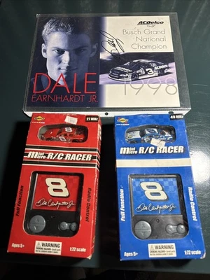 Dale Earnhardt Jr #8 Vermelho Escala 1:72 Mini Micro R/C Racer 27 MHz NOVO - Imagem 1 de 4