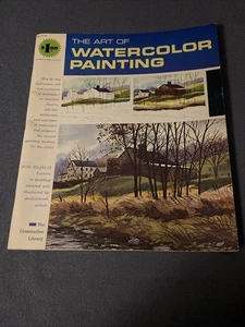 B-374 Die Kunst der Aquarellmalerei, Grumbacher Bibliothek 1975 Kunstanleitung - Bild 1 von 2