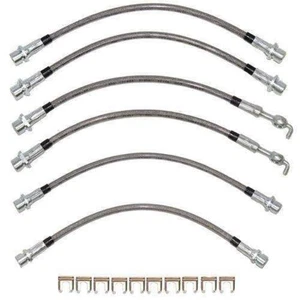 Brake Hose Kit Fits Toyota Tundra 2008-2014-HSK0016SS - Bild 1 von 1