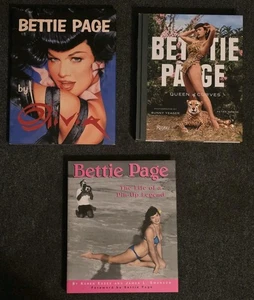 Lot Of 3, Bettie Page By Olivia, Queen of Curves, & The Life Of A Pin-up Legend - Bild 1 von 23