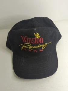 Winston Racing Team Vintage Black Velvet Snapback Hat Cap - Bild 1 von 16